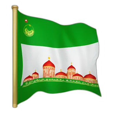 Drapeau de grozny sticker