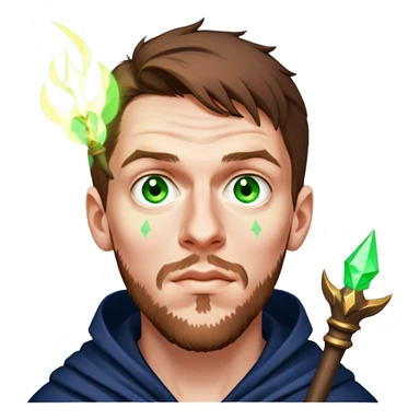Stormcaller Wizard sticker