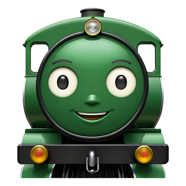 GWR 1400 Class Oliver with a face on it   sticker