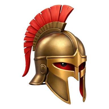 Casco espartano emoji sticker
