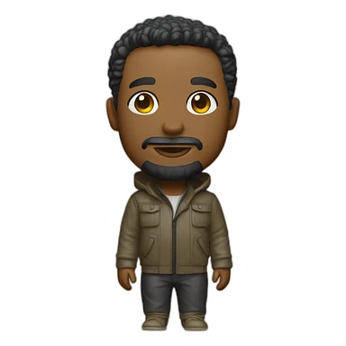 Pop figurine sticker