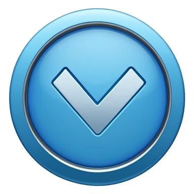 A verified blue check mark badge  sticker