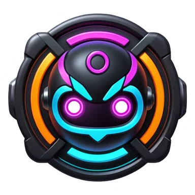 Make a Gaming logo and then put some Robotic background design with it then put my name SAYUTI at the front sticker