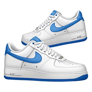 Nike white air force sticker