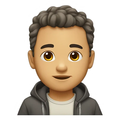 bebê garoto careca sticker