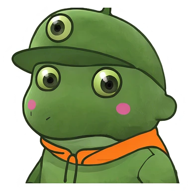 Three eyed baby sticker