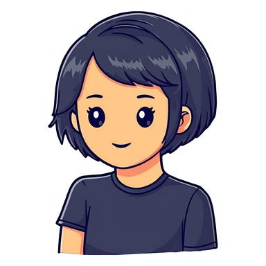 professional hairstylist demonstrating coloring techniques sticker