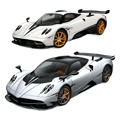 pagani automobili sticker
