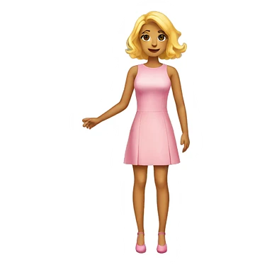 Mini dress sticker