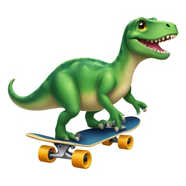 Dinoussaur skate sticker