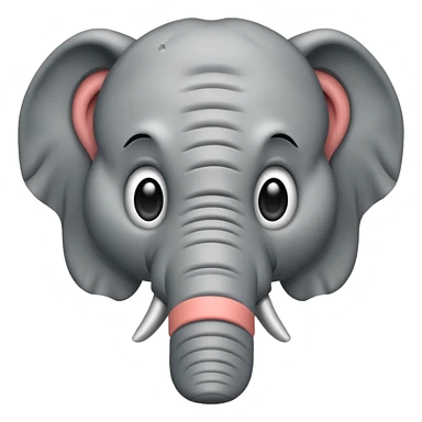 elephant freaking sticker