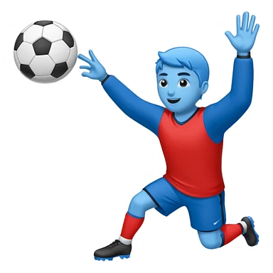 
 “Goal” sign comic style blue (#00A3E0) and red (#F9423A)  sticker