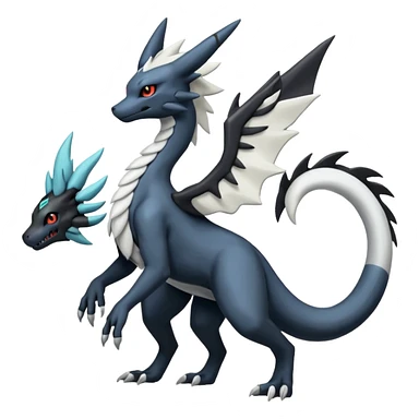 Salandit-Reshiram-Umbreon-Silvally-fusion (full body) sticker