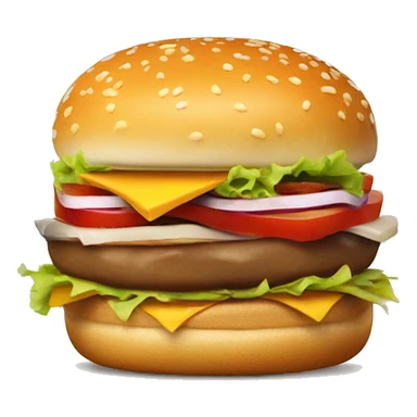 cheeseburguer sticker