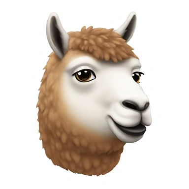 fat lama  sticker