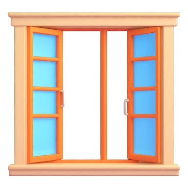 a big window sticker