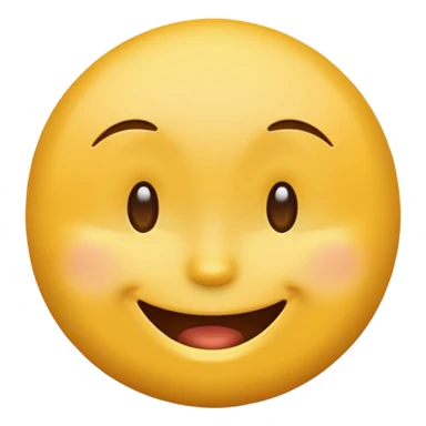 classic yellow emoji face performing a different gesture sticker