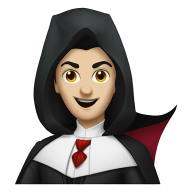 Dracula with contessa  sticker