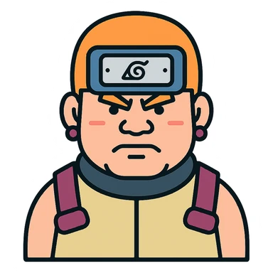 Jirobo from Naruto sticker