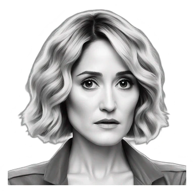 Rose Byrne serious sticker