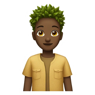 African thorn clothes sticker