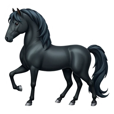  black horse v sticker