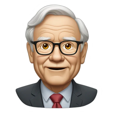 Warren Buffett sticker