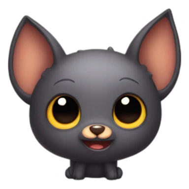 Cute little Bat  sticker