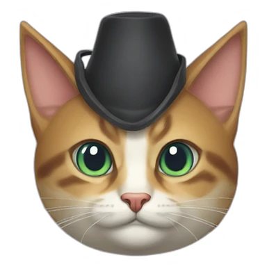 Gato mago sticker