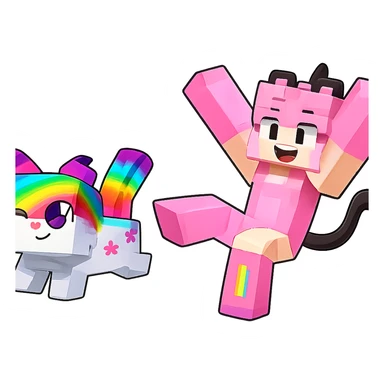 Extract the character from the background, including the clothes and accessories they are wearing, and place on a transparent background. Keep the original style and appearance exactly the same. sticker