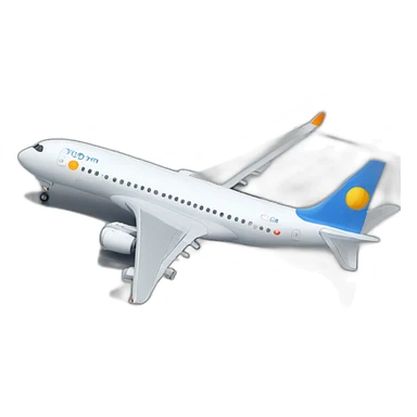 plane at schiphol sticker