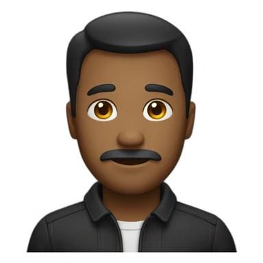 Un homme noir sticker