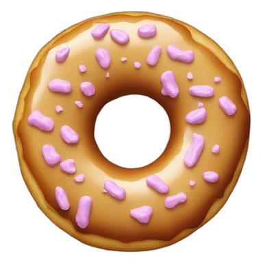 fried donut sticker