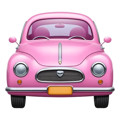 pink  car  sticker