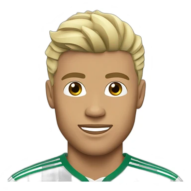 Ronaldo meche blonde sticker