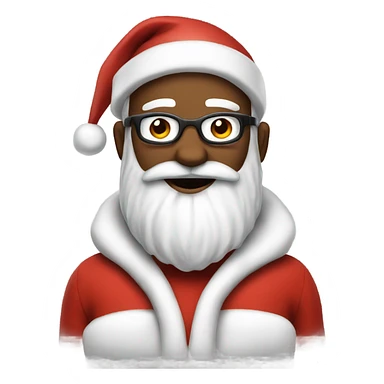 Cool Santa sticker
