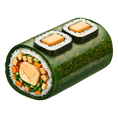 tofu kimbap roll sticker
