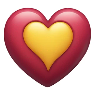 one half of a heart sticker