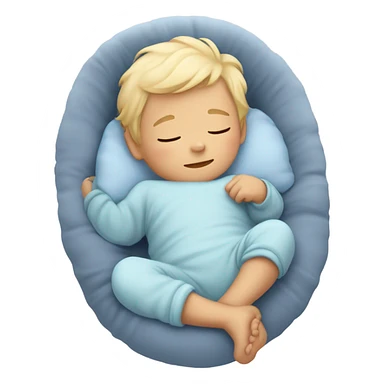Baby boy Sleeping sticker