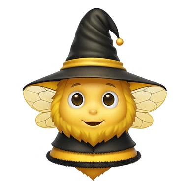 bee wizard sticker