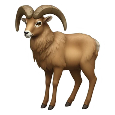Steinbock sticker