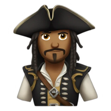 Pirate assassins creed sticker
