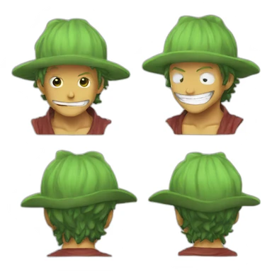 The one piece is real sticker