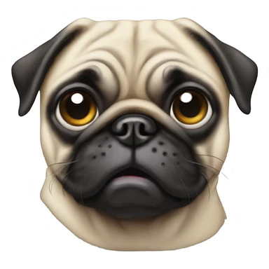 pug smelly sticker