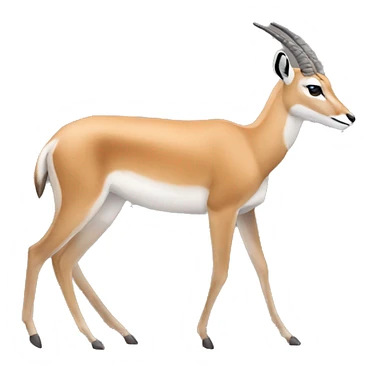 Gazelle sticker