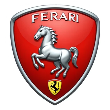 ferrari logo sticker