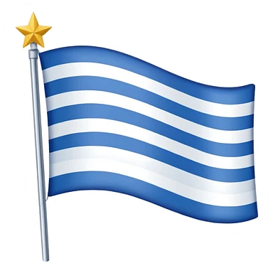 Celui en bas a droite l’étoile decale la a gauche en drapeau  sticker