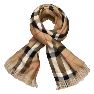 Burberry scarf  sticker