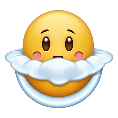 сгенерируй смайл белой бороды sticker