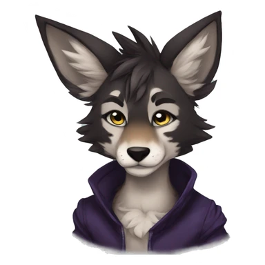 Edgy sharp anthro furry by Falvie, LiLaiRa, AngieWolf sticker